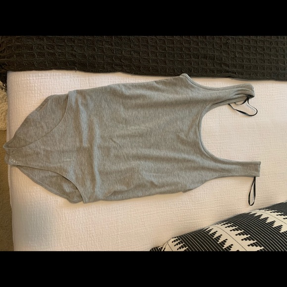 Forever 21, grey bodysuit, size L - Picture 1 of 1